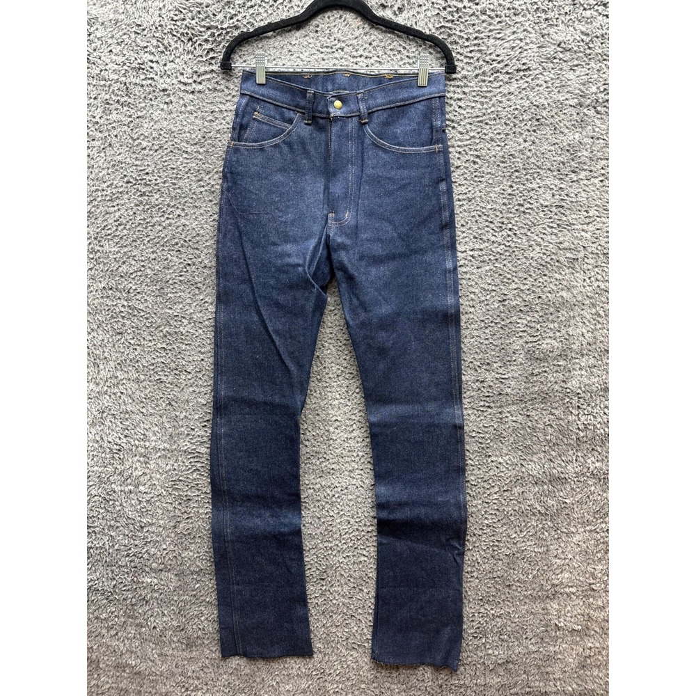 Uniforms Manufacturing Inc High Rise Skinny Denim Jeans Dark Wash Womens Size 30